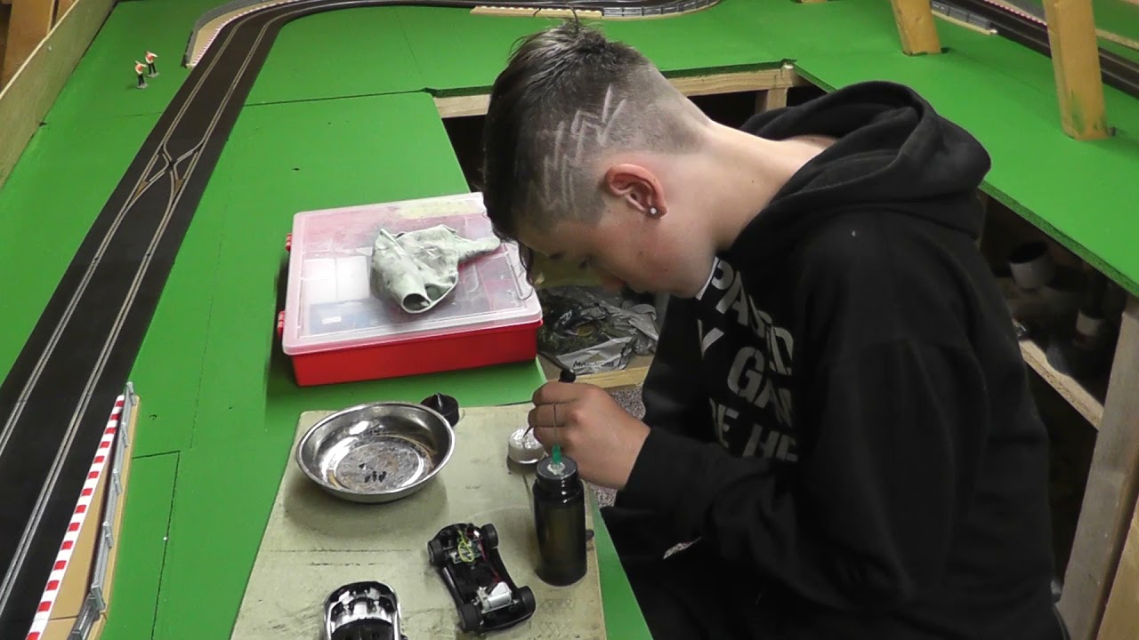 Scalextric car service