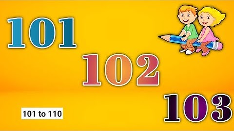 LEARN NUMBER COUNTING 101 to 110 || IN ENGLISH || FOR KIDS 😊 || KIDS SPACE