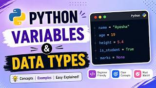 varible and datatypes