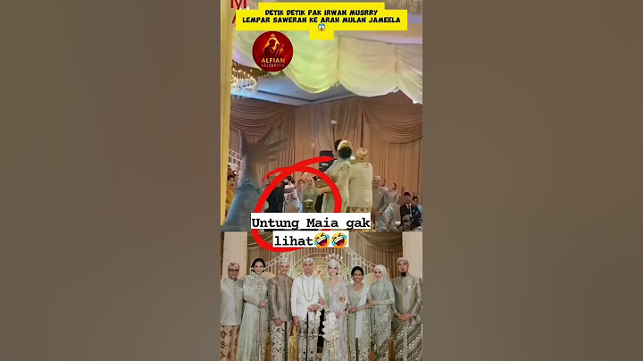 Detik-Detik Irwan Mussry Lempar Saweran ke Mulan, Untung Maia Gak Lihat! 🤭 #AhmadDhani #MaiaEstianty