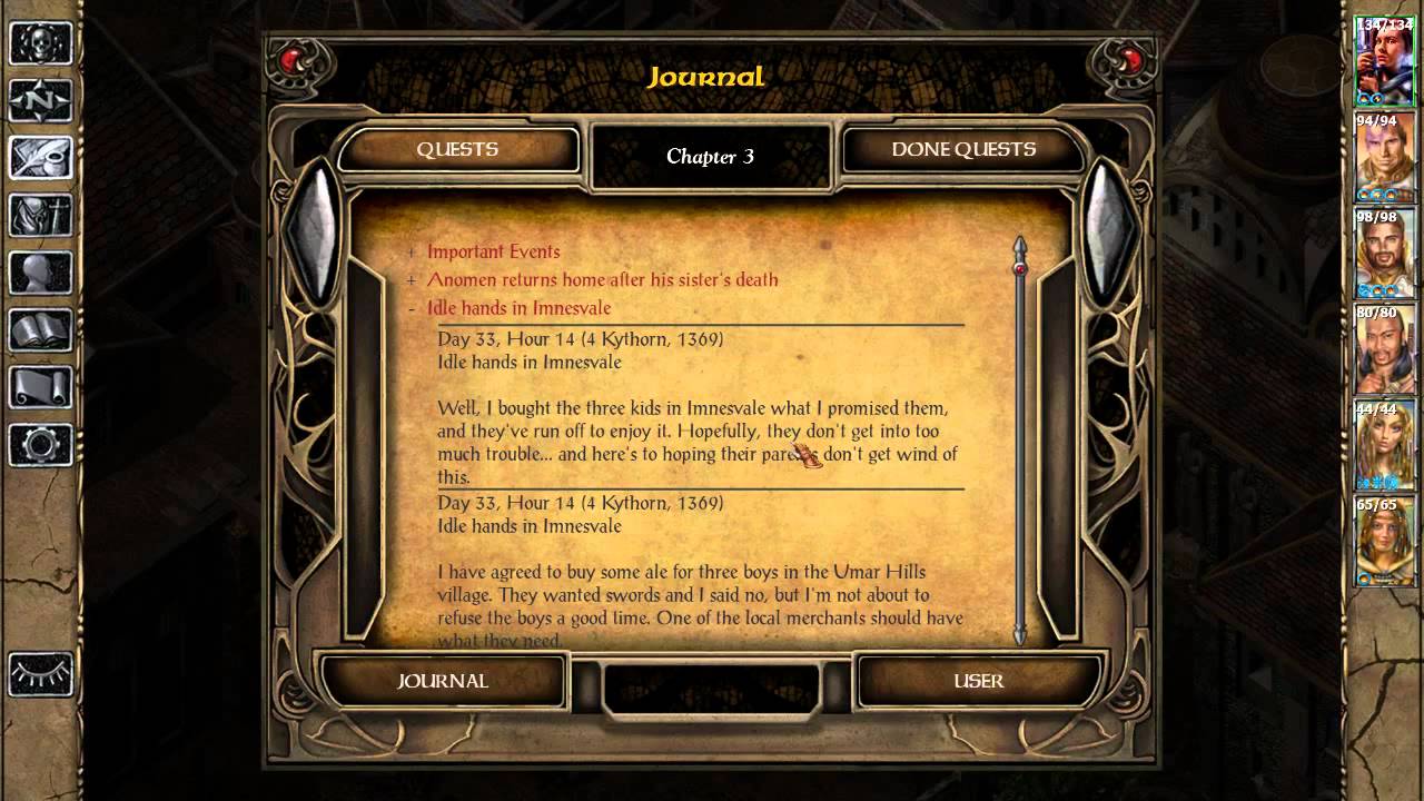 oops that page can't be found Baldur's Gate II: Enhanced Edition! Episode 3!