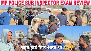 Mp Police  Sub Inspector Exam Review   Score     65   subinspector exams 