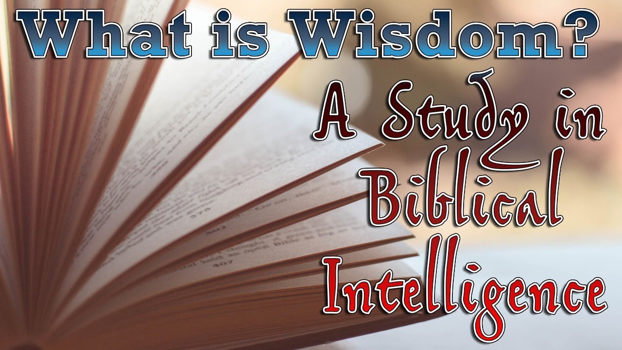 What is Wisdom The Prosperity of the Diligent YouTube
