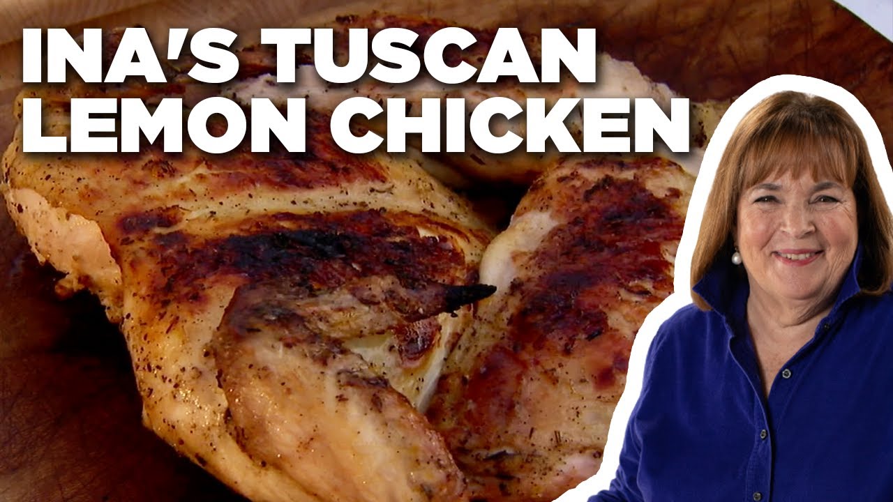Ina Garten's Tuscan Lemon Chicken | Barefoot Contessa | Food Network ...