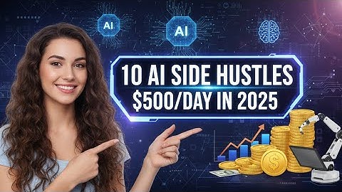 10 AI Side Hustles to Make $500/Day in 2025 #money #finance #investing