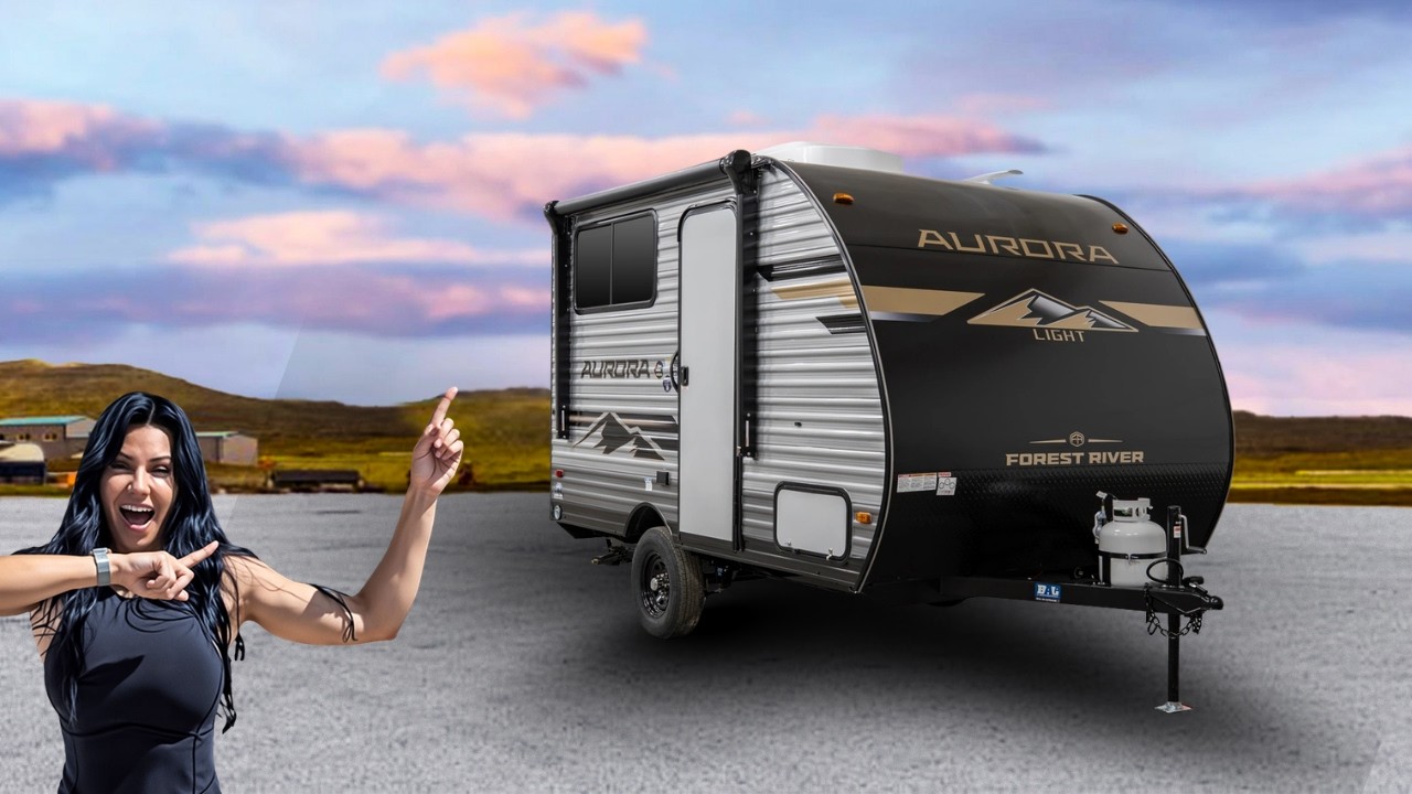 Best Lightweight Couples RV Yet? | Aurora 13RKX - YouTube