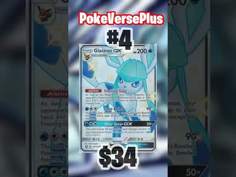 Top 10 Glaceon Pokemon Cards!
