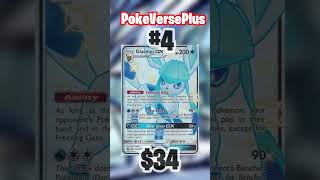 Top 10 Glaceon Pokemon Cards!