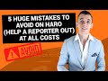 5 Huge Mistakes To Avoid On HARO Help A Reporter Out At All Costs