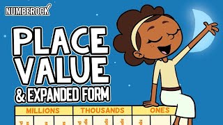 Place Value to the Millions Song | Standard Form, Word Form, and Expanded Form by NUMBEROCK