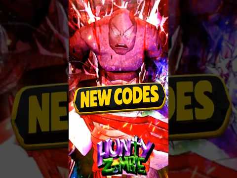 *NEW* CODES FOR HUNTY ZOMBIE ROBLOX!