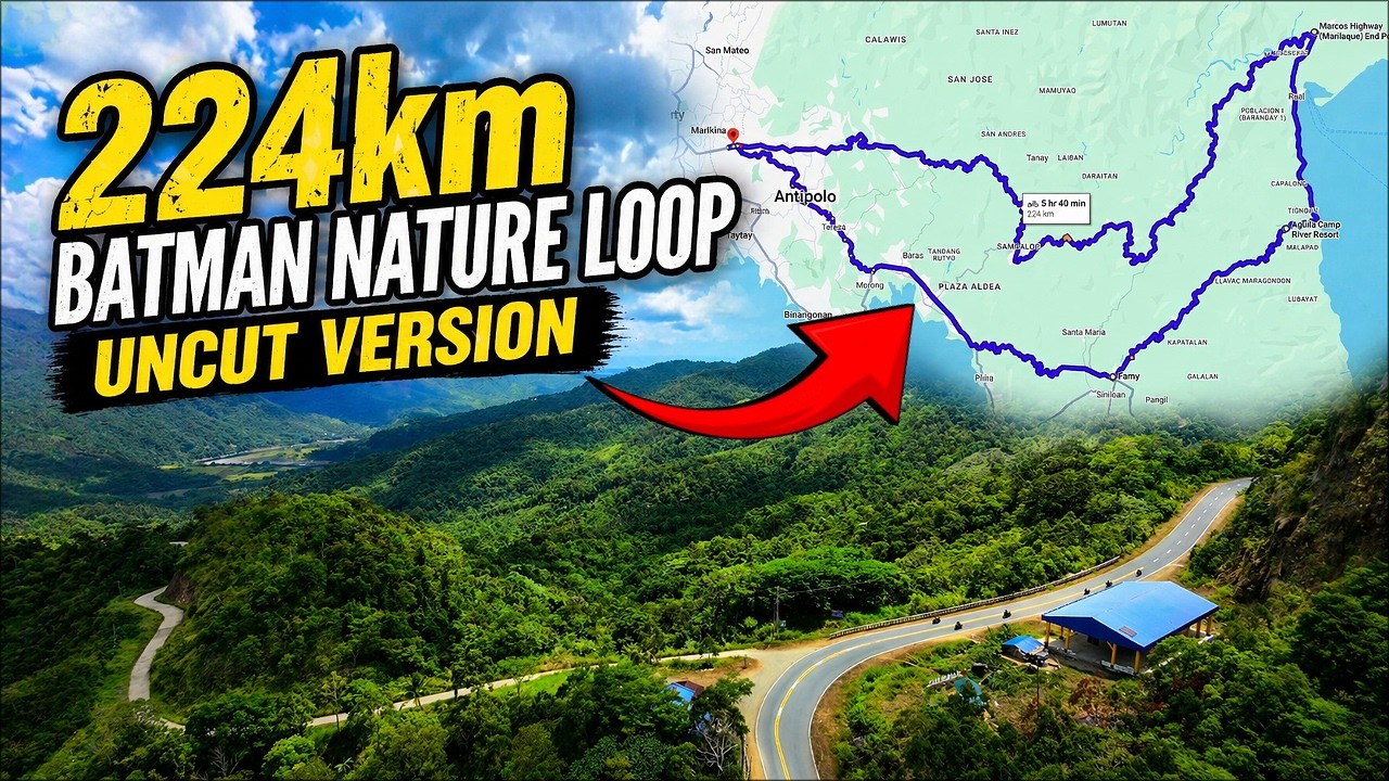 224KM BATMAN NATURE TRIP LOOP | FULL UNCUT ROUTE - YouTube