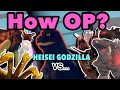 How OP is the NEW HEISEI GODZILLA - Kaiju Universe