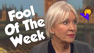 Fool Of The Week - Nadine Dorries On Hartlepool By Election!
