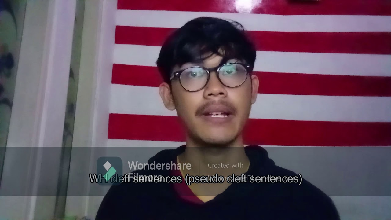 Cleft vs Pseudo cleft sentence by Ferdi Rizqi Ikhsani