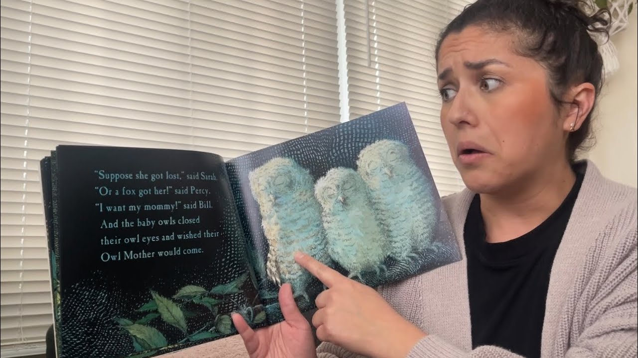 Owl Babies by Martin Waddell & illustrated by Patrick Benson (read ...