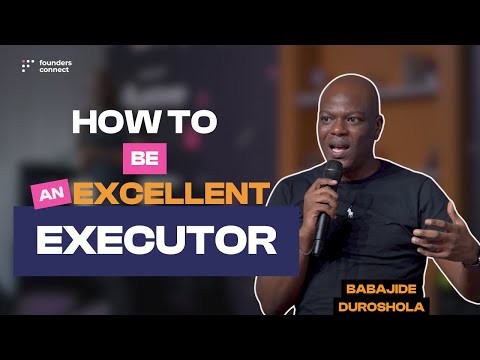How To Execute Excellently Through Ownership | #TheBuildersSummit with Babajide Duroshola