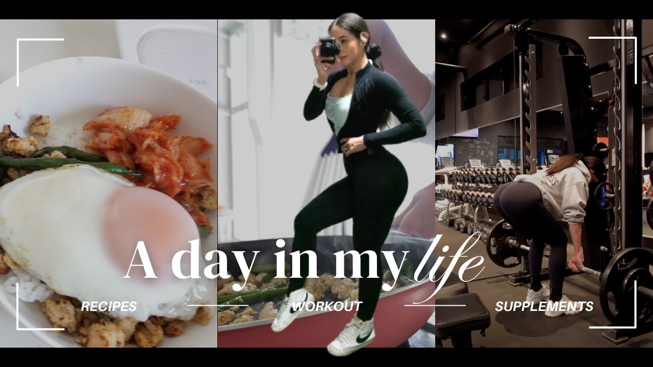 [Vlog]リアルな1日：トレーニング・食事