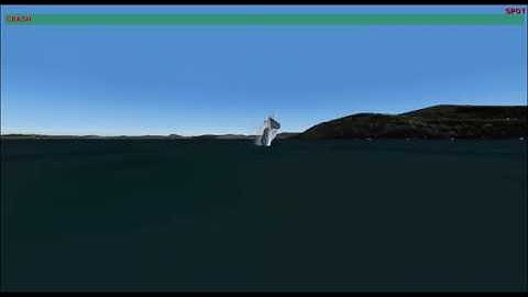 FS2004 - Douglas DC-3 {N47DAC} fatal crash near Sitka