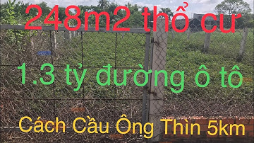 Lô đất thổ cư l 248m2 giá 1.3 tỷ l Mỹ Lộc -Cần Giuộc l 0899489216