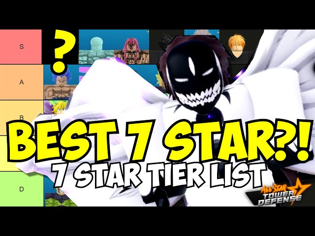 The New Best 7 Stars in ASTD! ( All 7 Stars Showcased & 7 Star Tier List) 