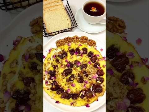 طرز تهیه املت خرما یه صبحانه سالم و مقوی غذای ساده و خوشمزه آشپزی ایرانی   