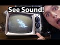 Seeing Sounds with this TV  //  CRT Oscilloscope