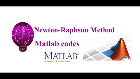 Matlab Program for Newton-Raphson Method[ Matlab tutorial-فێركاری ماتلاب]