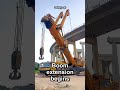 Watch This Crane Unfold Its Massive Boom! #worker #process #crane #heavy equipment #construction