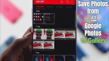 Save Google Photos to Gallery on Android! [How to]