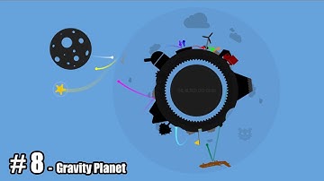 The Gravity Planet - Algodoo Marble Race