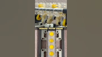 Working Piston Engine #lego #legotechnic #machine #mechanism #engineering #mechanical #mechanic