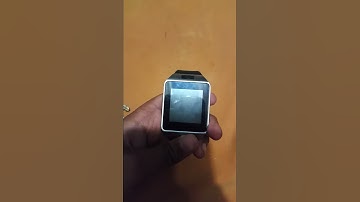 How to change language in smart watch DZ09