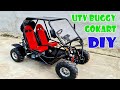 Build a buggy utv go kart at home  electric car diy  tutorial