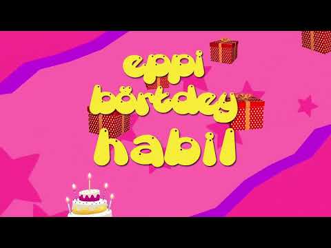 İyi ki doğdun HABİL - İsme Özel Roman Havası Doğum Günü Şarkısı (FULL VERSİYON)