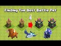 Every Level Pets VS Every Level Double Archer Tower | Clash of Clans