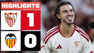 Sevilla Fc 1 - 0 Valencia Cf Resumen Laliga Ea Sports