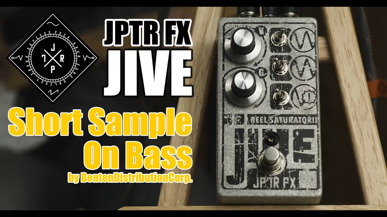 JPTR FX】 JIVE - Short Sample 【BASS】 - YouTube