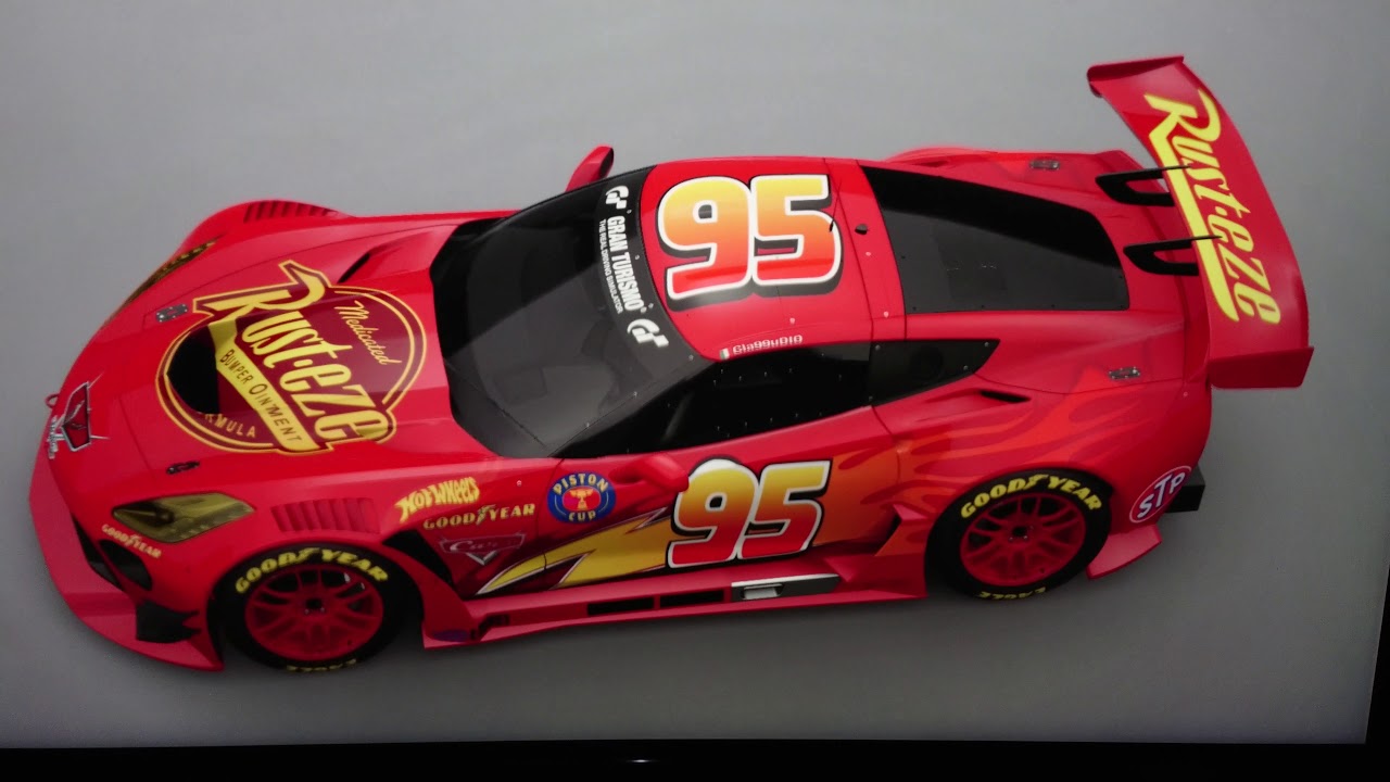 Chevrolet corvette mcqueen