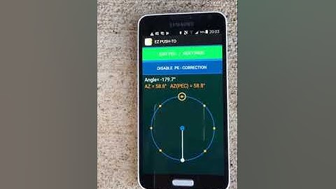 PEC (Periodic Error Correction) on EZ PUSH TO