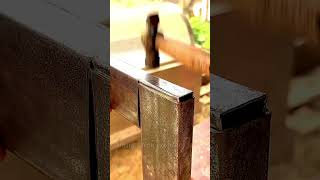 creative cutting technique #welding #welder #welders #indiastickwelder