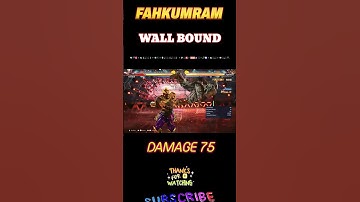 Fahkumram combo guide tekken8 I Fahkumram wall bound combo#fahkumram#Combo#Tekken8