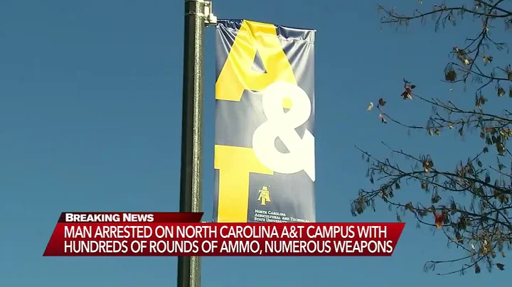 Heavily armed man arrested on North Carolina A&T campus