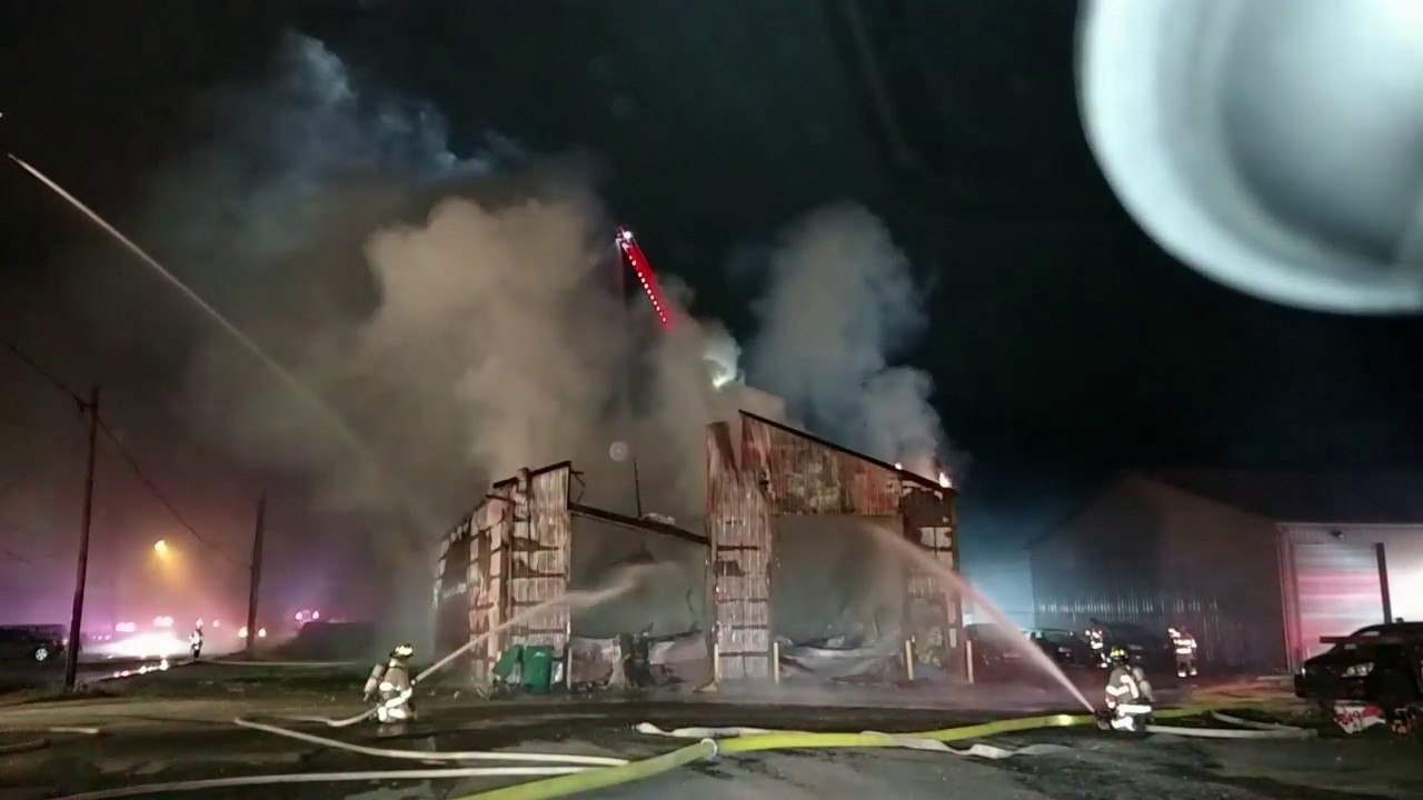 Newark Ohio Fire Department Commercial Structure Fire 643 McKinley
