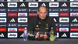 Conferenza stampa ALLEGRI pre Juve-Atalanta: "Ecco perché ho sostituito Nonge... Sul mio futuro..."