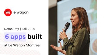 Le Wagon Montreal Demo Day - Batch 482
