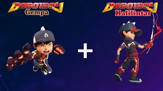 Semua Kuasa Elemental Fusion BoBoiBoy Terbaru! BoBoiBoy Gentar, Sori, Frostfire, Glacier, Supra