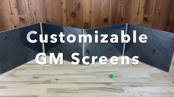Customizable GM Screen
