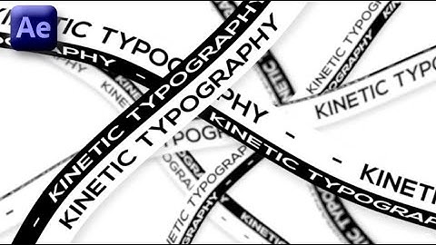 Kinetic Typography In After Effects - After Effects Tutorial - No Plugins