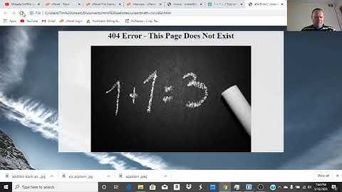 Building Your Own 404 Error Page